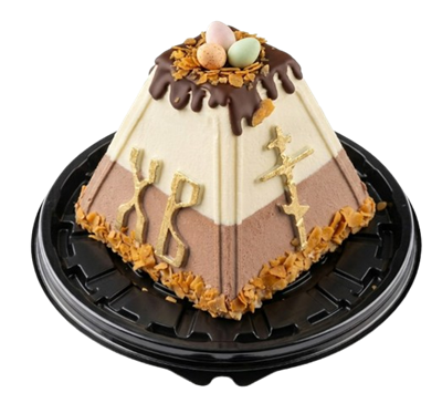 Пасха творожная Поляна Два шоколада кг - фото 36588