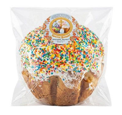 Кулич Каравай Пасхальный 350гр - фото 36639