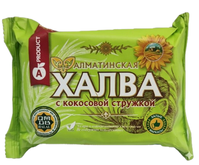 Халва A-Product с кокосовой стружкой 275 гр - фото 36734