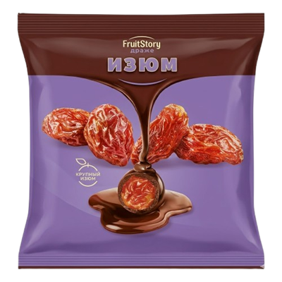 Драже Изюм в темной шоколадной глазури  - фото 36783