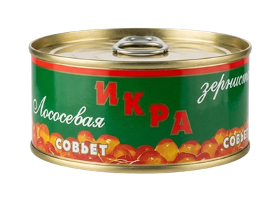 Икра лососевая зернистая соленая горбуши 105гр - фото 37048