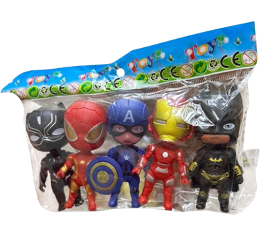 Набор Toys фигуры супергерои воины Головастики - фото 37079