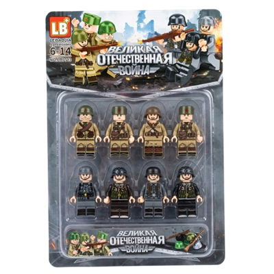 Набор LB Фигурки Майнкрафт, 8шт, арт 9113 - фото 37089