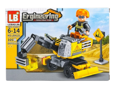 Конструктор Ergineering, 105шт,  6+, арт 4125 - фото 37095