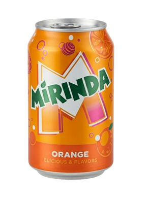 Напиток б/а газ Mirinda Orange ж/б 330мл - фото 37268