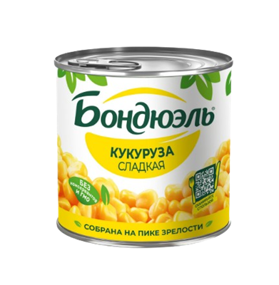 Кукуруза Bonduelle сладкая 425мл - фото 37340