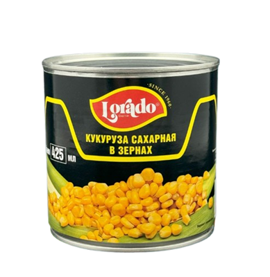 Кукуруза сладкая Lorado 425 мл - фото 37356