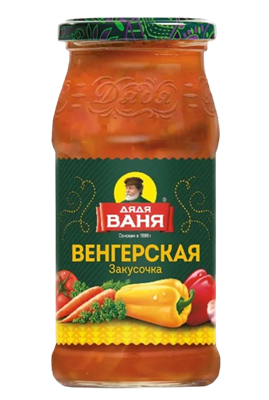 Закуска Дядя Ваня Венгерская 460гр - фото 37543