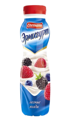 Питьевой йогурт Эрмигурт лесные ягоды 290гр - фото 37787