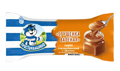 Сырок Простоквашино Вареная сгущенка 40гр - фото 38371