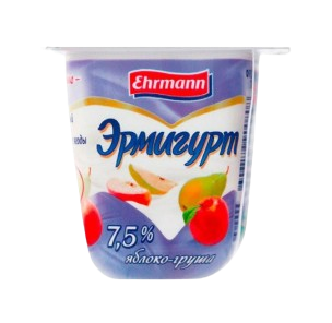 Эрмигурт яблоко-груша 7,5% 100гр - фото 38383