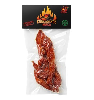 Мясо Ковбойское острое 80гр - фото 38422