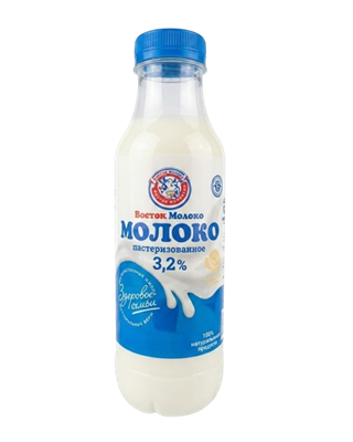 Молоко Восток Молоко 3,2% пэт 0,4л - фото 38585
