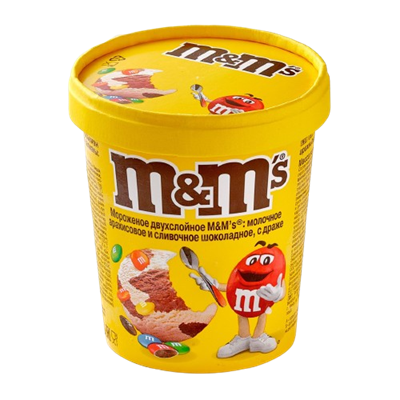 Мороженое M&M ведерко 295гр - фото 38622