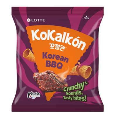 Снеки кукурузные Kokalkon со вкусом корейского барбекю 67гр - фото 38815