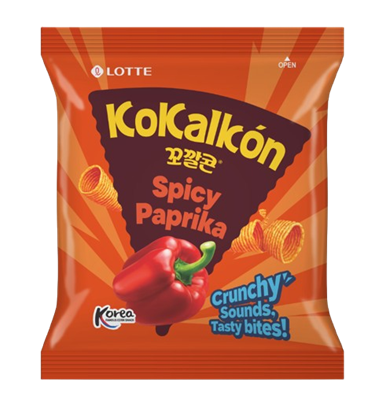 Снеки кукурузные Kokalkon со вкусом пряная паприка 67гр - фото 38816
