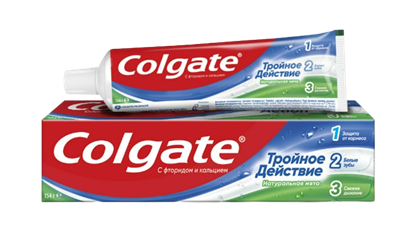 Зубная паста Colgate 219 гр Тройное действие  - фото 39299