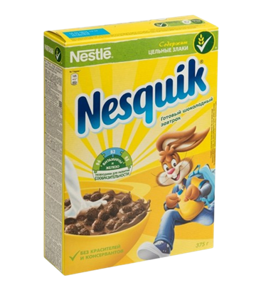 Готовый завтрак Nesquik Cereal Bag 125 г - фото 39332