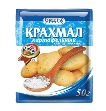 Крахмал 50гр Омега - фото 39335