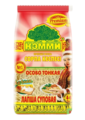 Лапша Кэмми Суповая (особо тонкая) Premium 200гр. - фото 39597