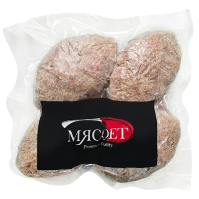 Котлеты Мясоет из говядины кг - фото 39747