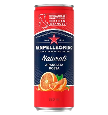 Напиток Sanpellegrino Aranciata Rossa ж/б 0.33л - фото 39887