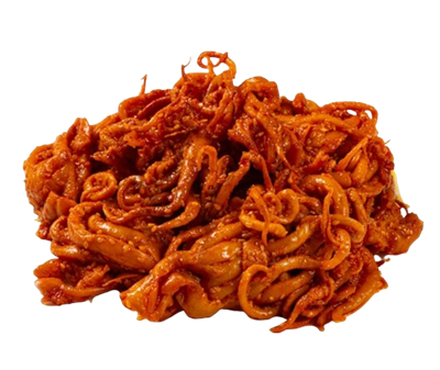 Кальмар г/к щупальца в карамельно-кунжутном соусе - фото 40093