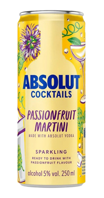 Коктель Absolut Passionfruit Martini ж/б 0.25л - фото 40258