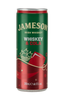 Виски John Jameson Cola 5% ж/б 0,25л - фото 40460