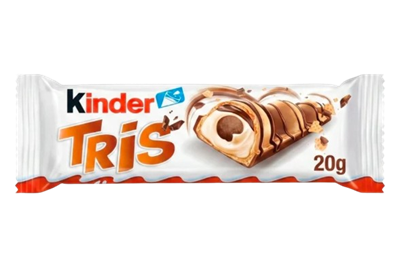 Шоколадный батончик Kinder Tris 20гр - фото 40640