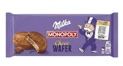 Печенье Милка Choco-Wafer 150гр - фото 40658