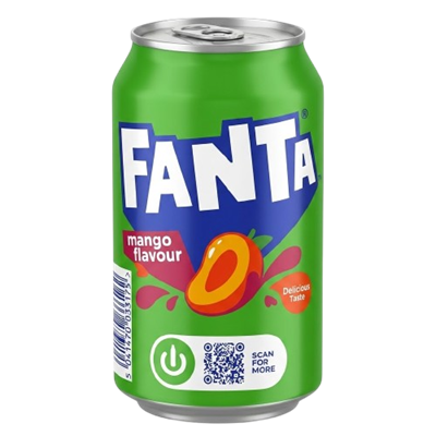 Напиток Fanta Mango flavour Великобритания ж/б 350мл - фото 40683