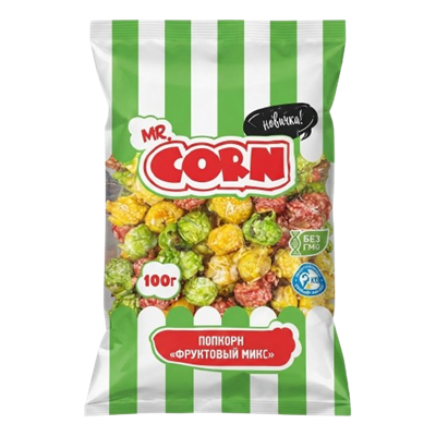 Попкорн Mrcorn фруктовый микс 100гр - фото 40798