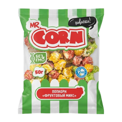 Попкорн Mrcorn фруктовый микс 50гр - фото 40799