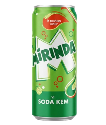 Напиток Mirinda Soda Cream Вьетнам ж/б 330мл - фото 41048