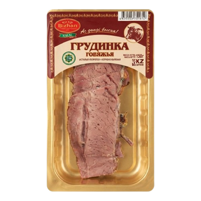 Нарезка Bizhan грудинка говяжья 150гр - фото 41114