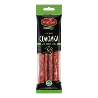 Мясная соломка Bizhan с кониной 80гр  - фото 41124