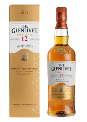 Виски Glenlivet Excellence 12 лет Single malt 0,75л - фото 41241