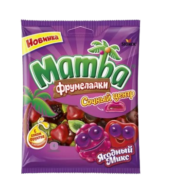 Жевательный мармелад Мамба Ягодный Центр 70гр - фото 41380
