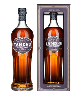 Виски Tamdhu Speyside Single Malt Scotch Whisky 46,8% 18YO 0.7 - фото 41482