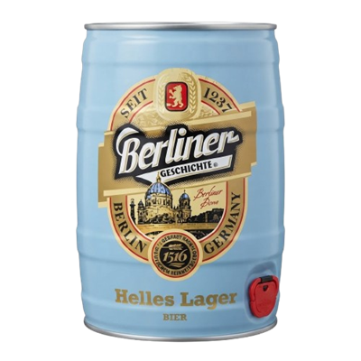Пиво Berliner Geschichte Helles Lager 5.0 л - фото 41496