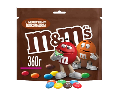 Драже M&M's с шоколадом 360 гр. - фото 41673