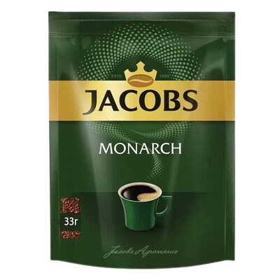 Кофе Jacobs Monarch растворимый 33гр - фото 41929