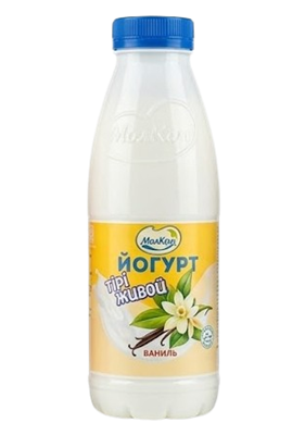 Йогурт МолКом питьевой Ваниль 2.5% пэт 450мл  - фото 42480