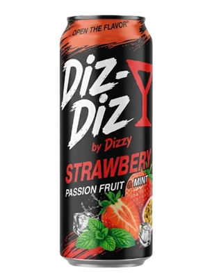 Лимонад Diz-Diz strawberry ж/б 0,45л  - фото 43420