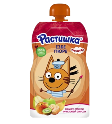 Пюре Растишка фруктовое смузи 85гр - фото 43485