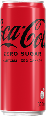 Кока-кола Без Сахара в банке 0,33 л. - фото 6896