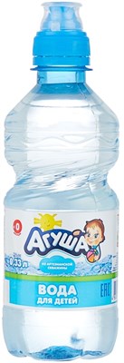 Детская вода Агуша 0,33л - фото 8152
