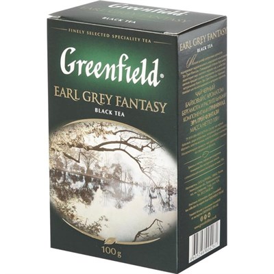 Чай черный Гринфилд Earl Grey Fantasy 100гр. - фото 8257