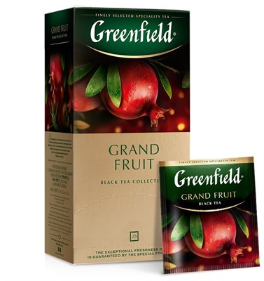 Чай черный Гринфилд Grand Fruit 25 пакетов - фото 8263
